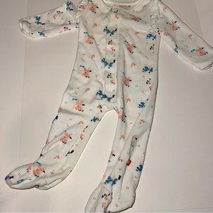 COPY - Magnetic Me Footed Pajamas | 12-18 months | Floral Pattern